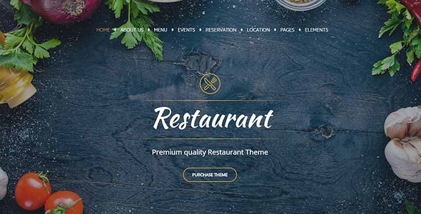 giao diện website nhà hàng đẹp