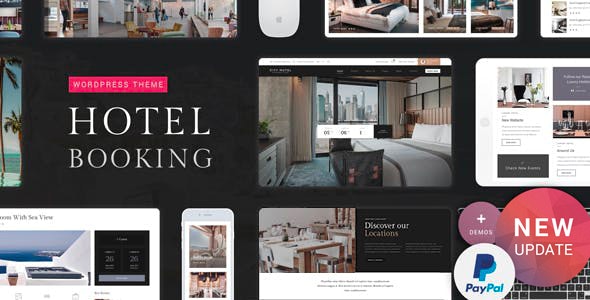 Mẫu website khách sạn, hotel, nhà nghỉ đẹp